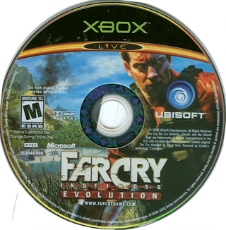 Far Cry Instincts - Evolution (USA) Game Disc